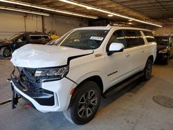 Chevrolet Suburban k1500 z71 salvage cars for sale: 2022 Chevrolet Suburban K1500 Z71