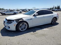 BMW salvage cars for sale: 2015 BMW 640 I Gran Coupe