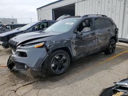 Salvage cars for sale from Copart Chicago Heights, IL: 2017 Jeep Cherokee Limited