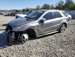 Salvage cars for sale from Copart Montgomery, AL: 2011 Mercedes-Benz ML 350
