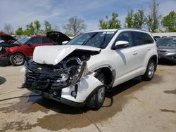 Toyota Highlander salvage cars for sale: 2017 Toyota Highlander Limited