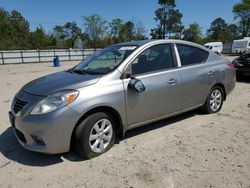 Nissan Versa salvage cars for sale: 2012 Nissan Versa S