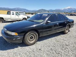 Chevrolet Caprice salvage cars for sale: 1996 Chevrolet Caprice / Impala Classic SS