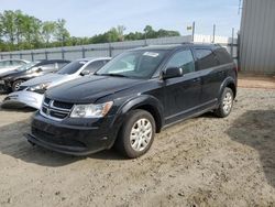 Vehiculos salvage en venta de Copart Spartanburg, SC: 2017 Dodge Journey SE