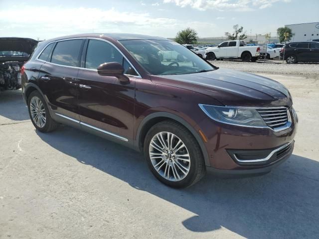 2018 Lincoln MKX Reserve