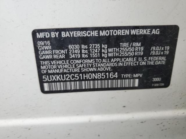 2017 BMW X6 XDRIVE35I