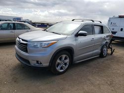 Toyota Highlander Vehiculos salvage en venta: 2015 Toyota Highlander Hybrid Limited