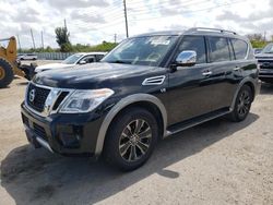 Nissan Armada salvage cars for sale: 2017 Nissan Armada SV