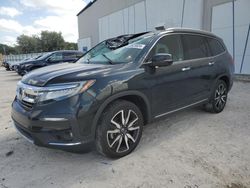 Honda Pilot Touring salvage cars for sale: 2021 Honda Pilot Touring