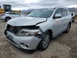 Nissan salvage cars for sale: 2015 Nissan Pathfinder S