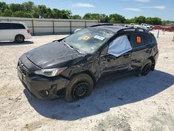 Salvage cars for sale from Copart New Braunfels, TX: 2021 Subaru Crosstrek Limited