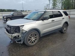 Vehiculos salvage en venta de Copart Dunn, NC: 2016 Ford Explorer Sport