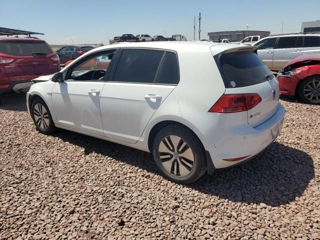 2016 Volkswagen E-GOLF SEL Premium