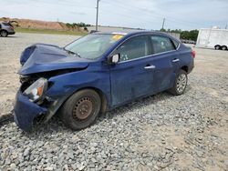 Salvage cars for sale from Copart Tifton, GA: 2016 Nissan Sentra S