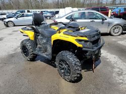 Salvage cars for sale from Copart Ellwood City, PA: 2024 Can-Am Outlander Max XT 700