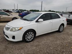 2013 Toyota Corolla Base en venta en Temple, TX