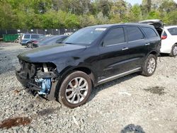 Dodge Durango Vehiculos salvage en venta: 2017 Dodge Durango Citadel