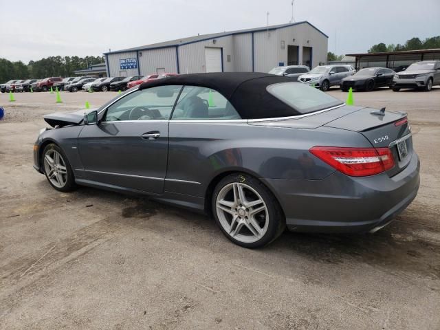 2012 Mercedes-Benz E 550