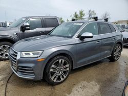 Audi salvage cars for sale: 2018 Audi SQ5 Premium Plus