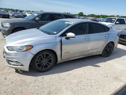 2018 Ford Fusion SE Hybrid en venta en San Antonio, TX