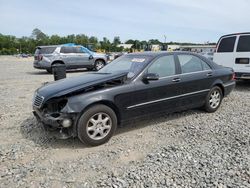 Mercedes-Benz S 430 salvage cars for sale: 2001 Mercedes-Benz S 430