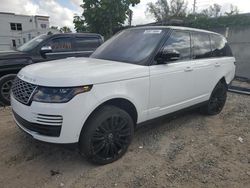 Land Rover Vehiculos salvage en venta: 2020 Land Rover Range Rover HSE