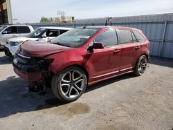 Ford Edge salvage cars for sale: 2014 Ford Edge Sport