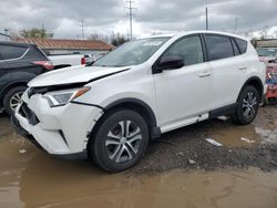 Toyota Rav4 LE salvage cars for sale: 2018 Toyota Rav4 LE