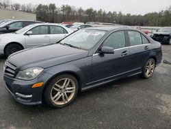 Mercedes-Benz salvage cars for sale: 2014 Mercedes-Benz C 300 4matic