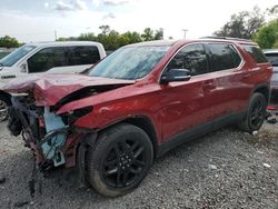 Salvage cars for sale from Copart Riverview, FL: 2019 Chevrolet Traverse LT