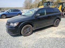 Salvage cars for sale from Copart Concord, NC: 2020 Dodge Journey SE