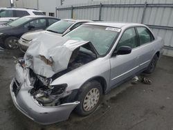 Honda Vehiculos salvage en venta: 2001 Honda Accord Value