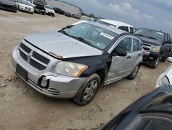 Salvage cars for sale from Copart Haslet, TX: 2007 Dodge Caliber