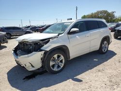 Toyota salvage cars for sale: 2018 Toyota Highlander Limited