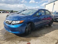 Honda Civic lx Vehiculos salvage en venta: 2012 Honda Civic LX