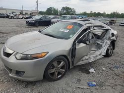 Acura salvage cars for sale: 2009 Acura TSX