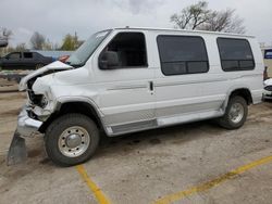 Salvage cars for sale from Copart Wichita, KS: 2003 Ford Econoline E250 Van