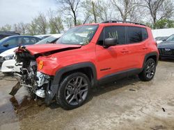 Jeep Renegade salvage cars for sale: 2021 Jeep Renegade Latitude
