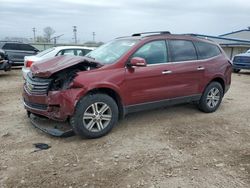 Chevrolet salvage cars for sale: 2015 Chevrolet Traverse LT