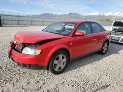 Audi A4 salvage cars for sale: 2004 Audi A4 1.8T Quattro