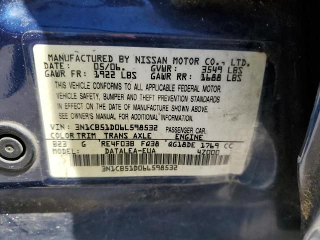 2006 Nissan Sentra 1.8