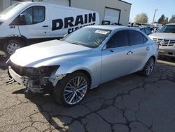 Salvage cars for sale from Copart Woodburn, OR: 2015 Lexus IS 250