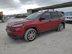 Salvage cars for sale from Copart West Palm Beach, FL: 2017 Jeep Cherokee Sport
