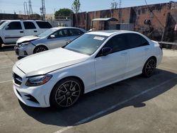 Mercedes-Benz c300 salvage cars for sale: 2020 Mercedes-Benz C300