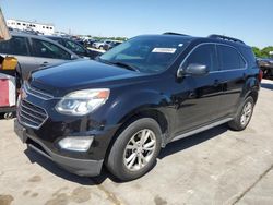 Chevrolet Equinox salvage cars for sale: 2017 Chevrolet Equinox LT