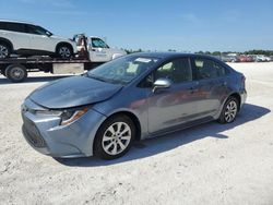 Toyota Corolla le salvage cars for sale: 2022 Toyota Corolla LE