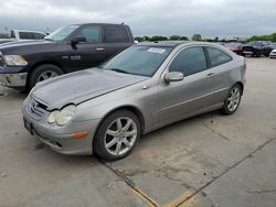 Mercedes-Benz c 230k Sport Coupe salvage cars for sale: 2003 Mercedes-Benz C 230K Sport Coupe