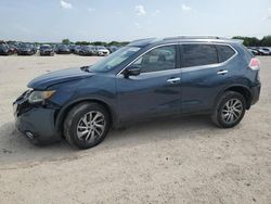 Salvage cars for sale from Copart San Antonio, TX: 2014 Nissan Rogue S