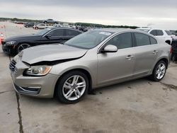 Vehiculos salvage en venta de Copart Grand Prairie, TX: 2014 Volvo S60 T5