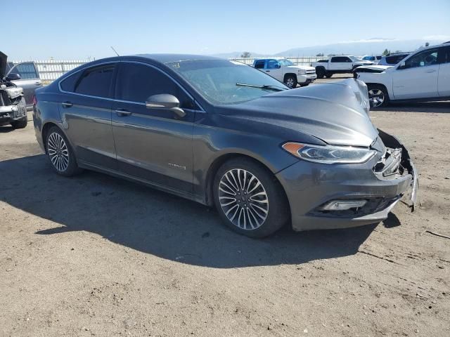 2018 Ford Fusion TITANIUM/PLATINUM HEV